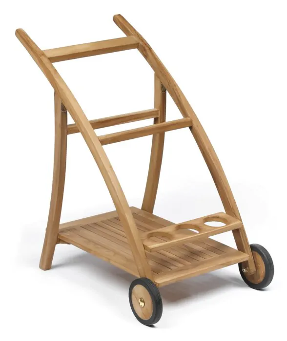 Teak Serveerwagen | 56x78x85 - SAC003