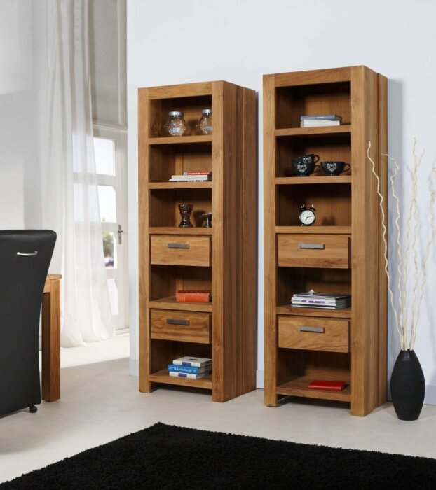 Cube open boekenkast 200 x 60 x 40