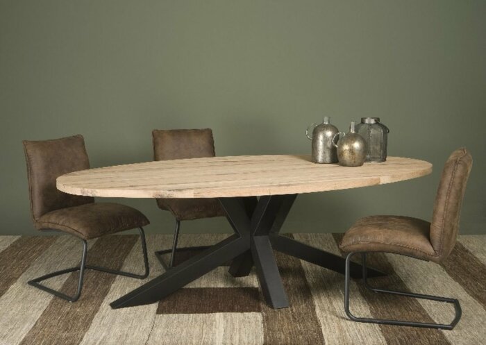 Andros | Ovale Matrix Eettafel | 260x100x77 - TWR-BM0138