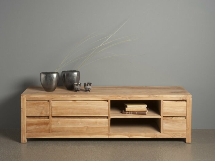 Corona | Teak TV meubel | 170x50x50 - TWR-JN0232