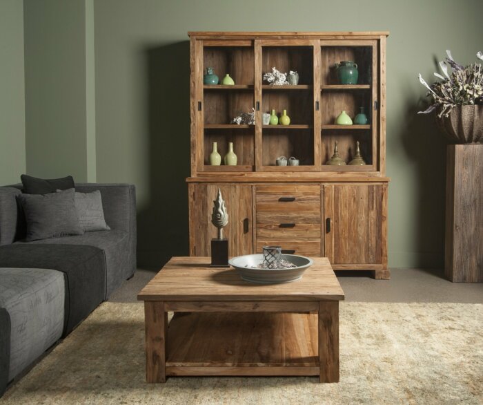 Lorenzo | Teak Salontafel | 100x100x45 - TWR-SS0866
