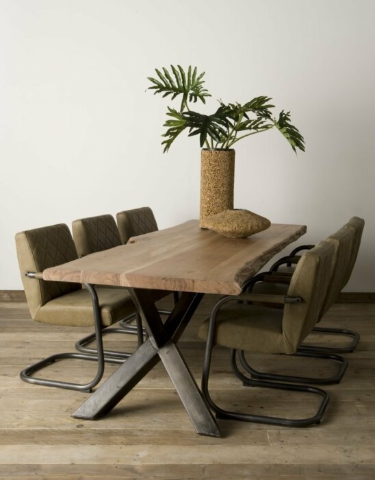 Acacia Boomstamtafel Yunta | 200x100 | 4 dik - TWR-SG0061