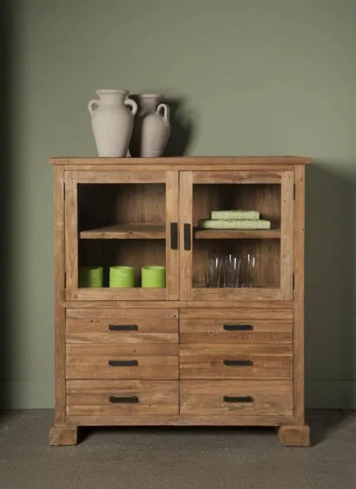 Lorenzo | Teak Kamerkast | 120x45x135 - TWR-SS0852