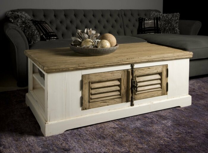 Amanda salontafel 4 laden | 135x75x50 - TWR-TD0024