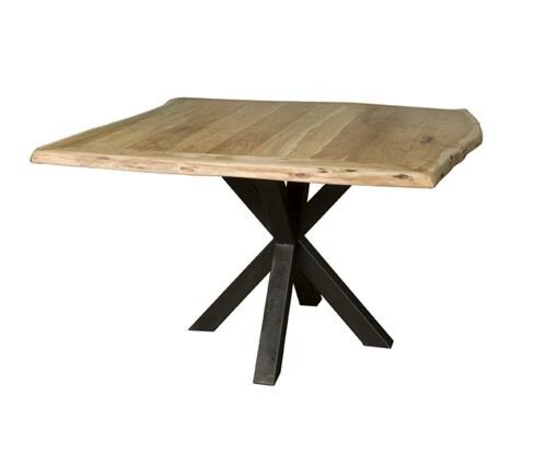 Soria Acacia Boomstamtafel | 130x130 | 4 blad - TWR-SG0063