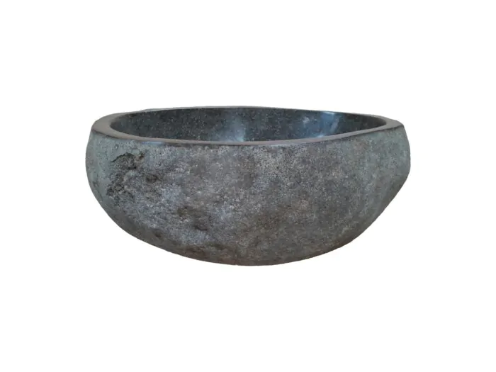 Natuurstenen Waskom Riviersteen 37 × 32 × 15 cm