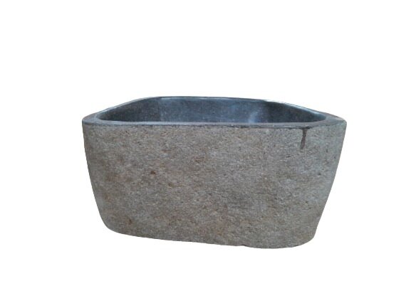 Natuurstenen Waskom Riviersteen 31 x 29 x 15 cm