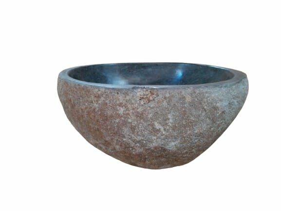 Natuurstenen Waskom Riviersteen 34 x 29 x 15 cm