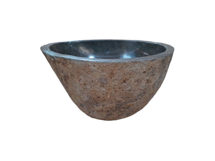 Natuurstenen Waskom Riviersteen 33 x 27 x 16 cm