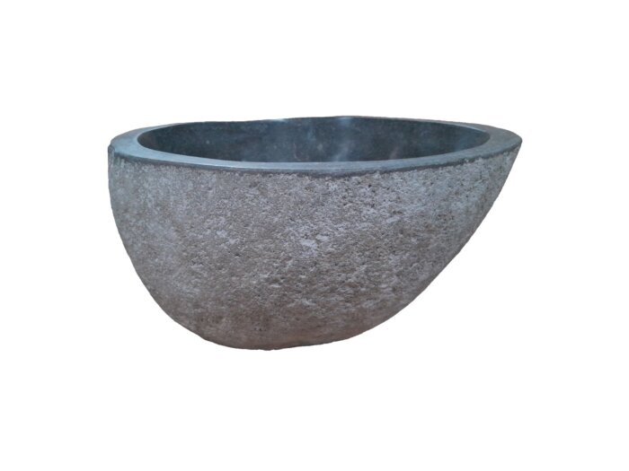 Natuurstenen Waskom Riviersteen 32 x 27 x 16 cm