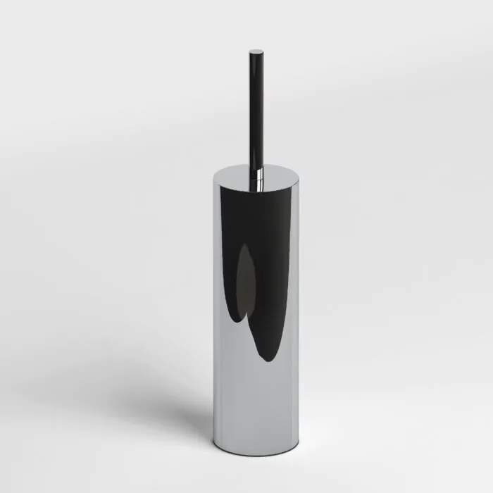 Clou - Sjokker Toiletborstelgarnituur, Staand Model, Chroom