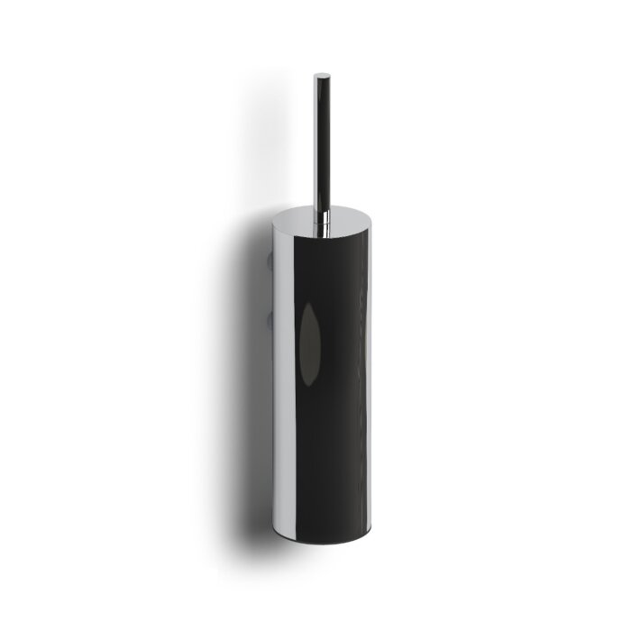 Clou - Sjokker Toiletborstelgarnituur, Wandmodel, Chroom, Overdoos Van 6 Stuks