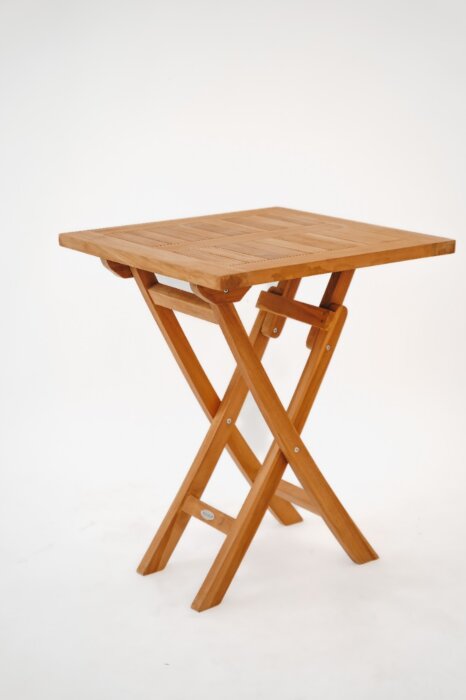 Teak Houten Tuintafel Klaptafel | vierkant | 60 x 60  Inklapbaar - ST-060-vierkant