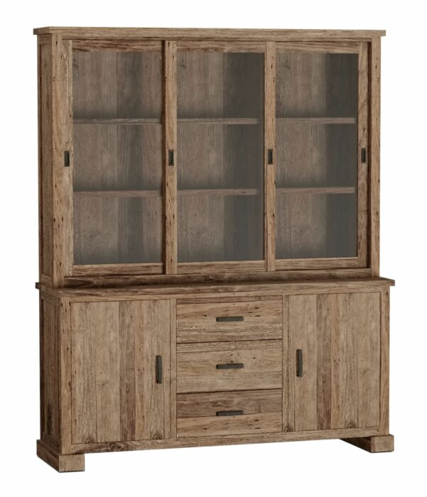 Lorenzo | Teak Buffetkast | 180x50/35x220 - TWR-SS0860