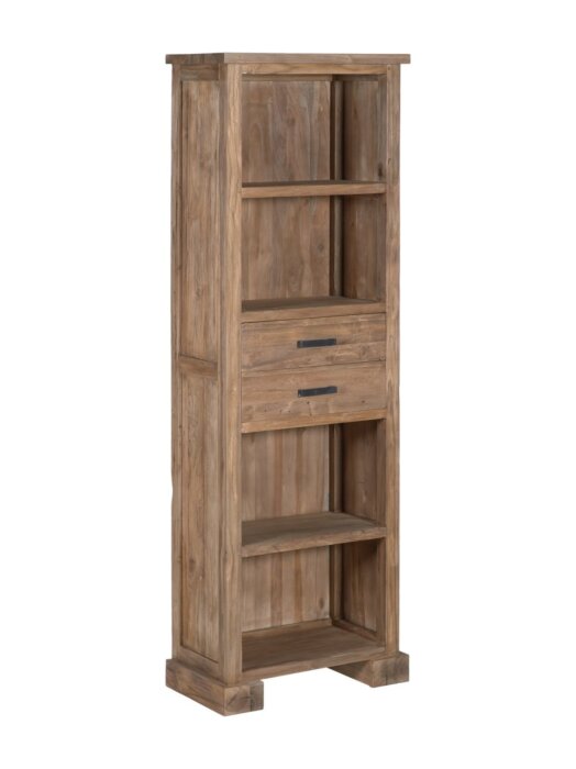 Lorenzo | Teak Boekenkast | 65x35x190 - TWR-SS0853