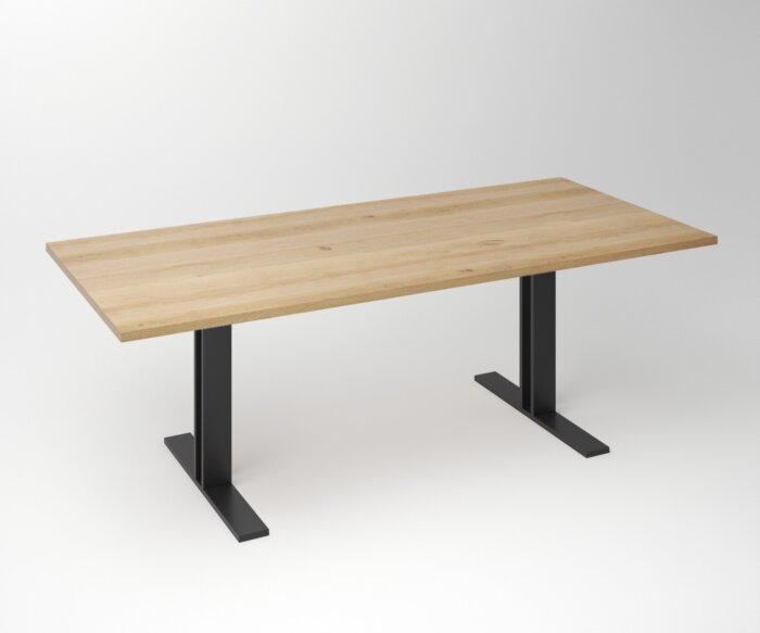 Eiken Tafel 3 cm Tafelblad | T Exclusive Frame