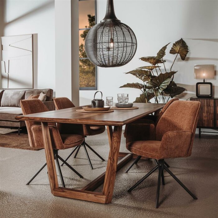 Dimaro Eetkamertafel | 200 x 100 x 76 (H) CM
