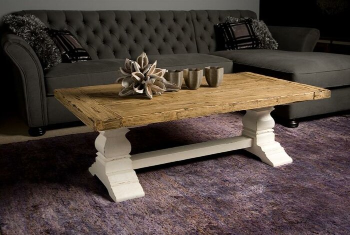 Amanda Salontafel | 135x75x45 cm | Landelijke & Romantische Stijl