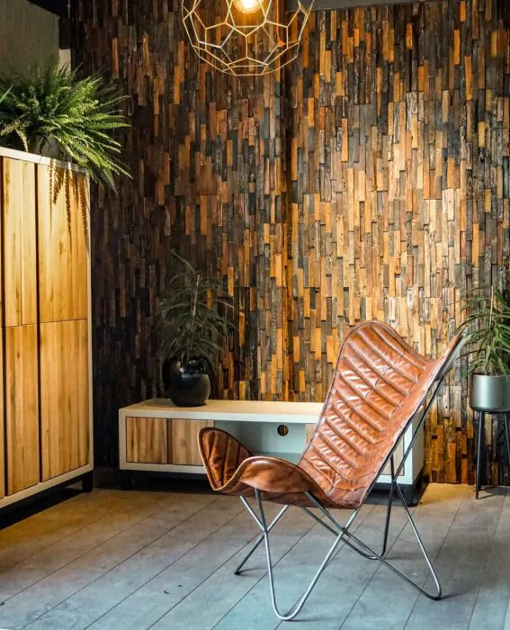 1 Doos Teak plakhout | Bohemian | 18x49.5x2 - DEV-WC-BOH-BOX