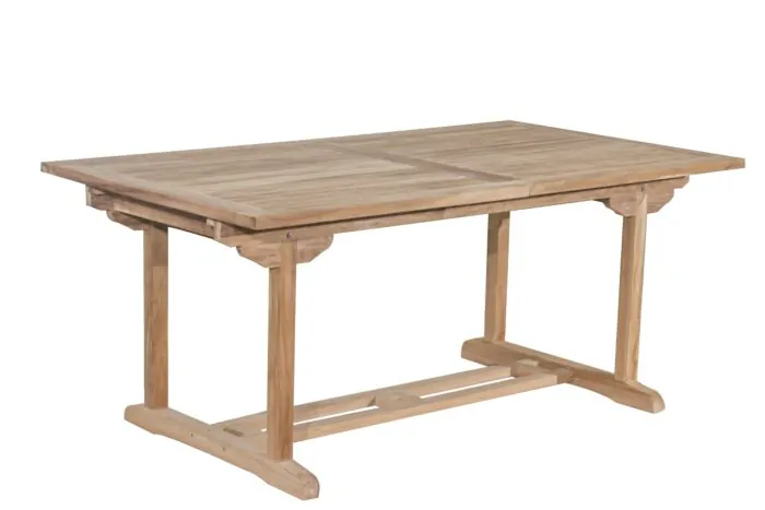 Uitschuifbare Tuintafel Teakhout | Rechthoekig | 180-240x100x75 - ST008