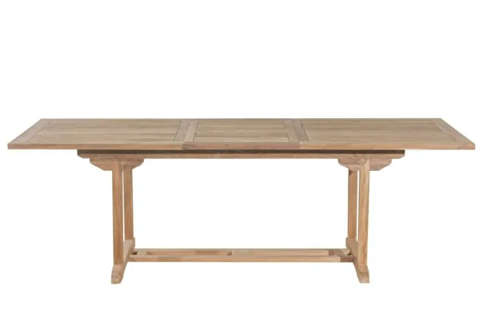 Uitschuifbare Tuintafel Teakhout | Rechthoekig | 180-240x100x75 - ST008