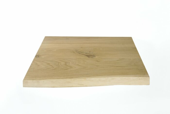 Eiken Werkblad | 4cm dik met schorsrand | 90cm breed - TK-WB-EIKEN-90x4-bs