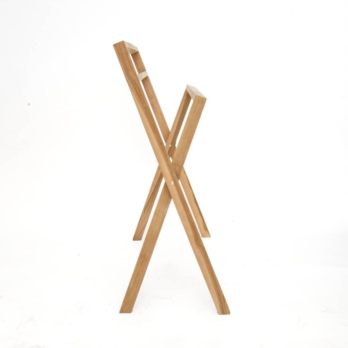 Cross - Teakhouten Handdoekenrek - TK-WR-CROSS