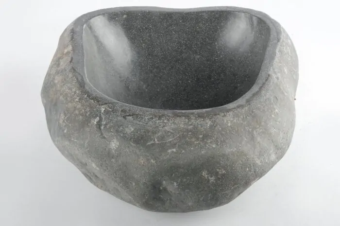 Teakea Rivierstenen Waskommen  38 <> 45 cm | Magazijn Uitverkoop