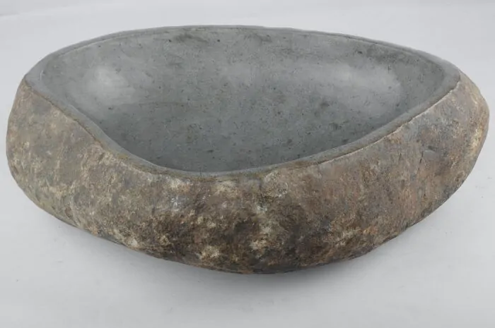Teakea Rivierstenen Waskommen  38 <> 45 cm | Magazijn Uitverkoop