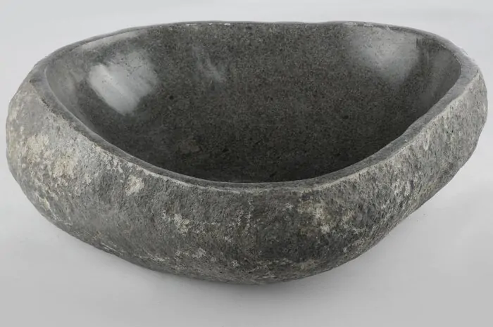 Teakea Rivierstenen Waskommen  38 <> 45 cm | Magazijn Uitverkoop
