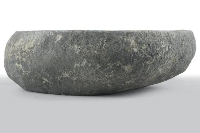 Teakea Rivierstenen Waskommen  38 <> 45 cm | Magazijn Uitverkoop