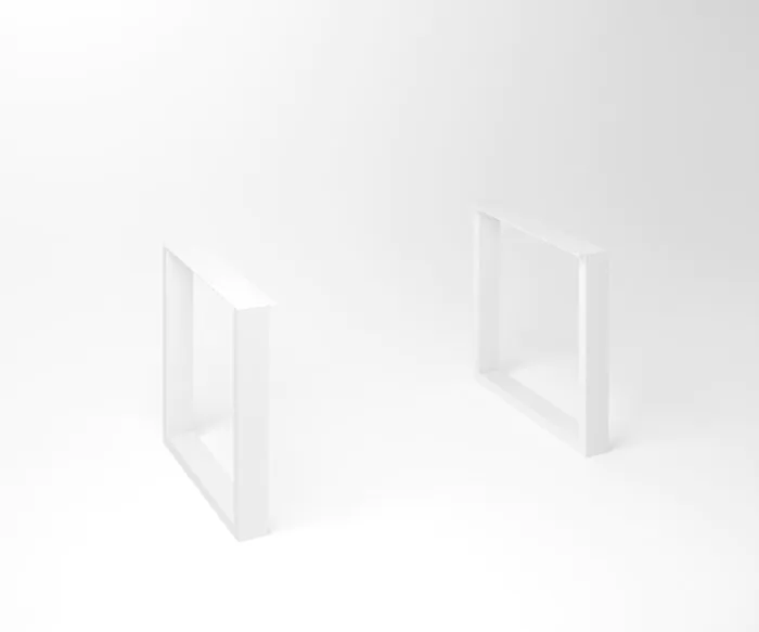 Notenhouten eettafel Tusk | 3-A ( SHR ) Fineline Frame White