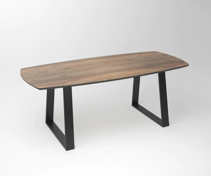 Notenhouten eettafel Duncan | 2-Trapezium Exclusive Frame