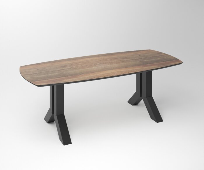 Notenhouten eettafel Duncan | 2-Y - Frame