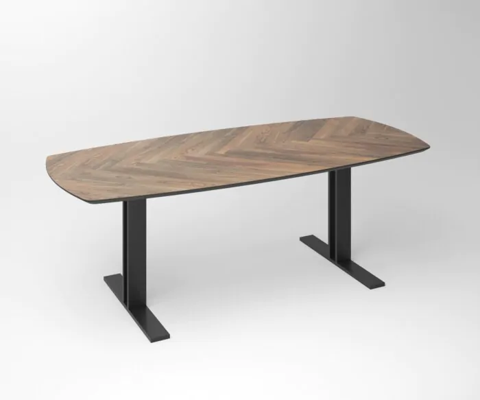 Notenhouten eettafel Tusk | 3-T Exclusive Frame