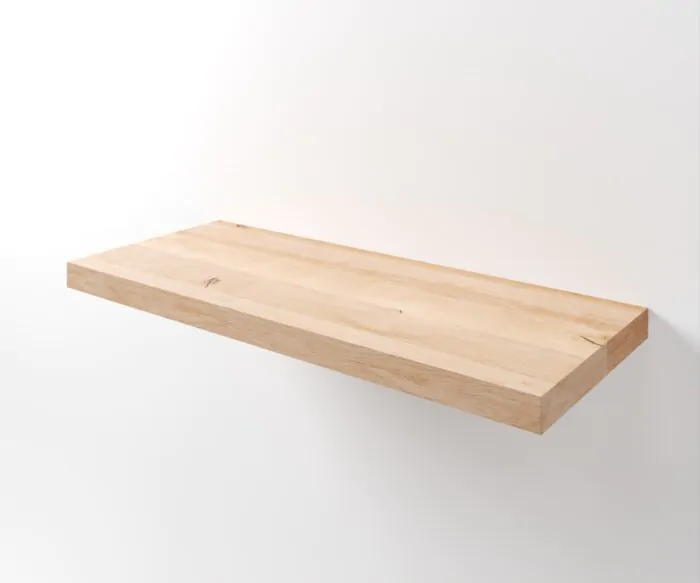Eiken wastafelblad | 5 dik | Meerdere maten