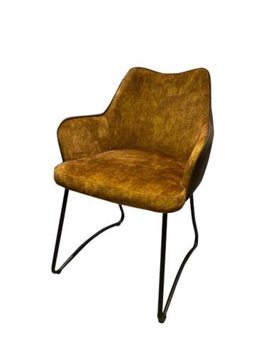Garda Fauteuil - Geel Velvet
