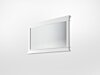 Witte Wandspiegel | Horizontaal | 120x6.5x70 - NS-HALIFAX-P72