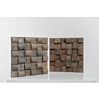 Teak plakhout | Stories | 30x30x2 - DEV-WC-PS