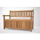 Teak Kussenbank Windsor | 150 breed | 3 Persoons Tuinbank - SB036