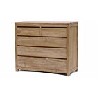 Siesta Houten Commode| Teak Commode Dressoir | Strakke lijnen | 110 x 50 x 95 (H)