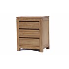 Corona Houten Nachtkastje | Teak Nachtkastje | Strakke lijnen | 50 x 40 x 63 (Hoog)