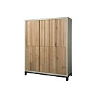 Max Kabinet | 4 Deuren | 130x45x160 - TWR-BM0124