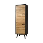 Bresso Kabinet | 2 Deurs Links | 55x45x174 - TWR-BM0275