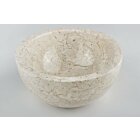 Fontein Waskom Wit Marmer | Blanco Mini |  - 30x12 - SBP-FP-CREME-30