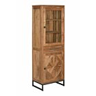 Mascio Cabinet 2 deurs - 1 lade | 65x40x195