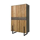 Ora Kabinet | 4 Deuren | 2 Laden | 112x45x182 - TWR-MX0034
