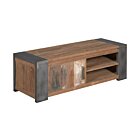 Novara | TV dressoir | Teak met Staal | 140 x 50 x 45 (h) cm
