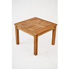 Teak Bijzettafel Tuin 60 x 60 x 45 