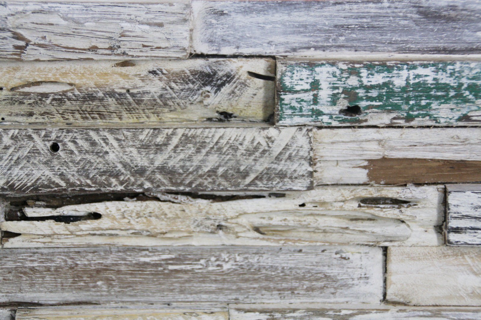 Teak plakhout | Whitewash | 18x49.5x2 - DEV-WC-RGW - Hover